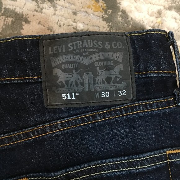 Levi's 511 W 30 L 32 - Picture 3 of 3